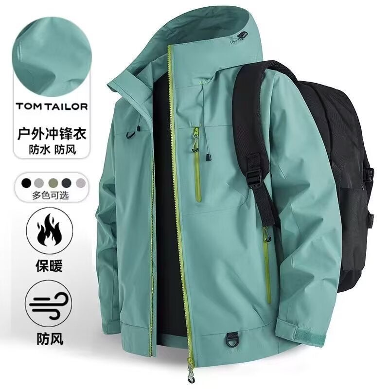 2025 Trendy Mountain Style Outdoor Functional Hooded Jacket For Men And Women Retro Loose Trendy Couple Jacket - Image 4